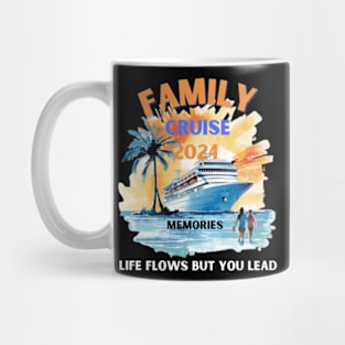 Make Memories Together Family Cruise 2024 Vacation T-shirt Mug